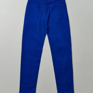 Outlet Adamson Ripped Detail Slim Jeans - Blue Denim Jeans | Denim