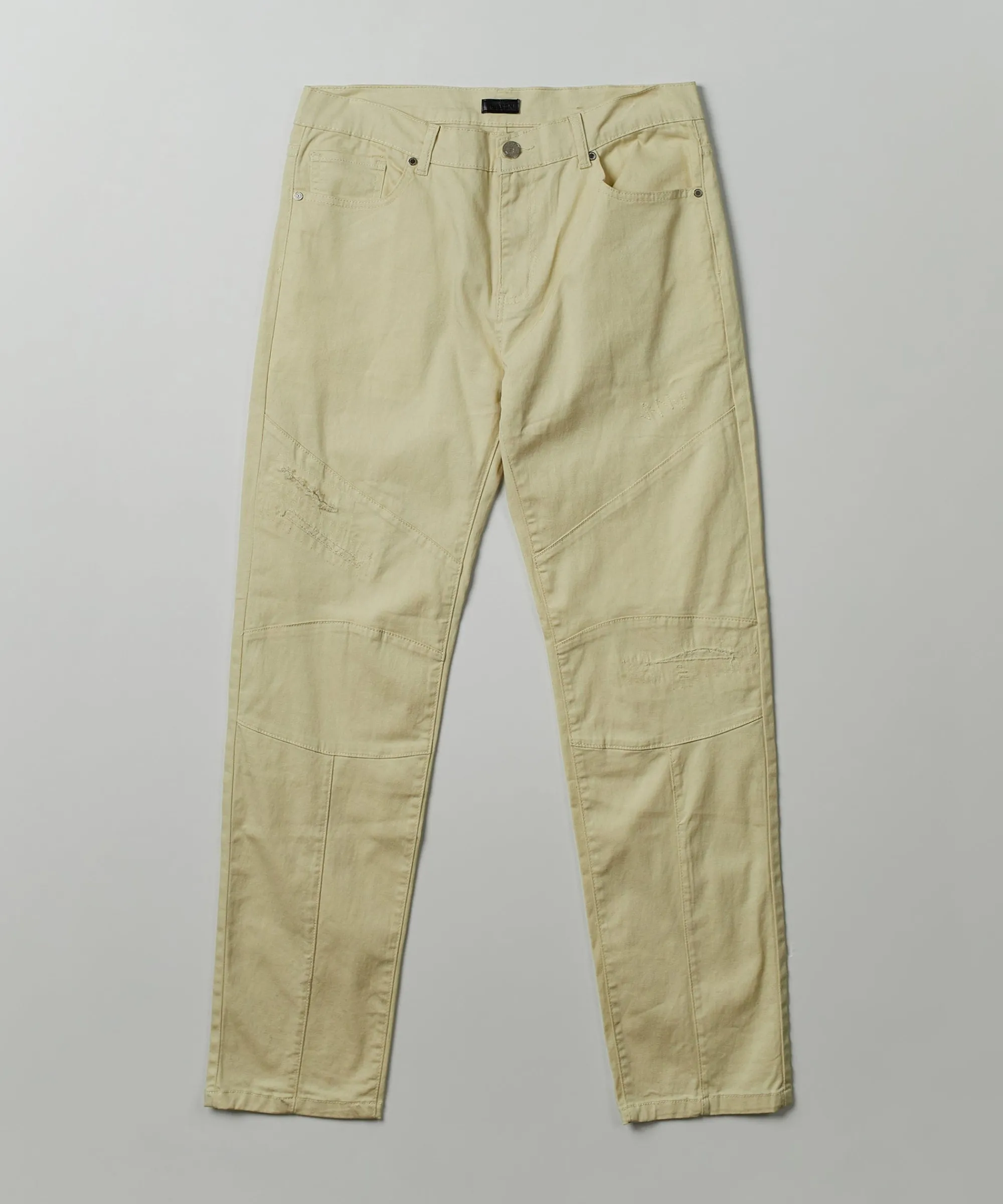 adamson_ripped_detail_slim_jeans__khaki_0.webp Cheap Adamson Ripped Detail Slim Jeans - Khaki Denim Jeans | Denim