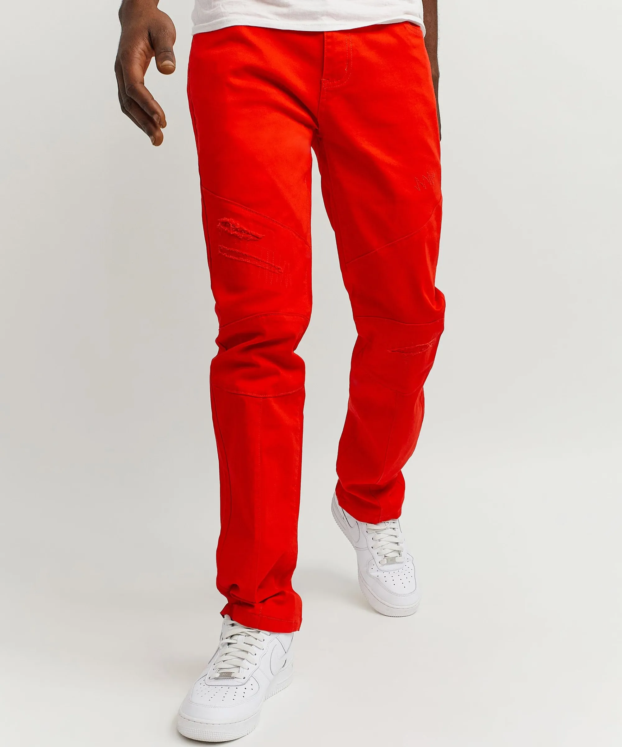 adamson_ripped_detail_slim_jeans__red_3.webp Best Sale Adamson Ripped Detail Slim Jeans - Red Denim Jeans | Denim
