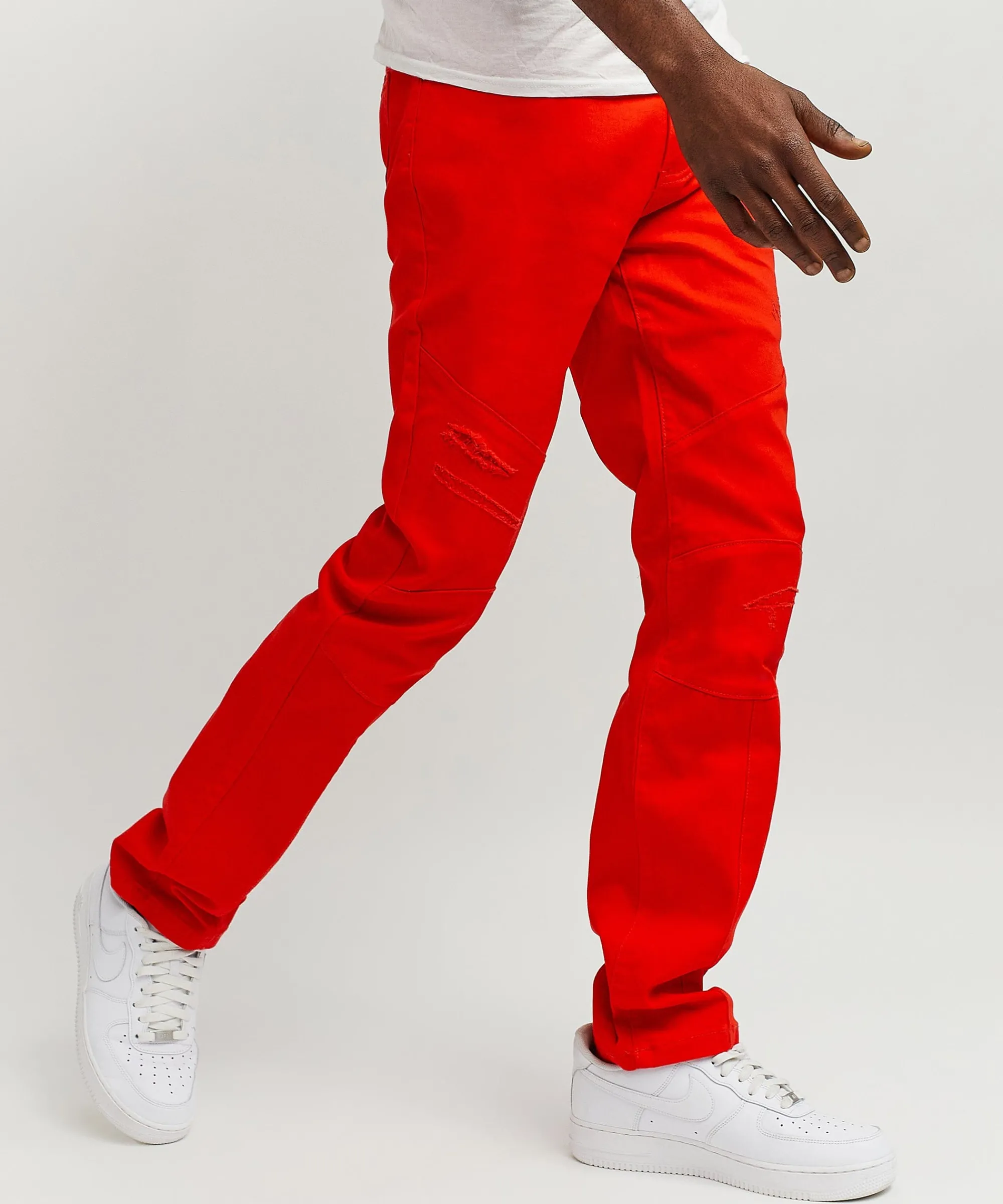 adamson_ripped_detail_slim_jeans__red_4.webp Best Sale Adamson Ripped Detail Slim Jeans - Red Denim Jeans | Denim