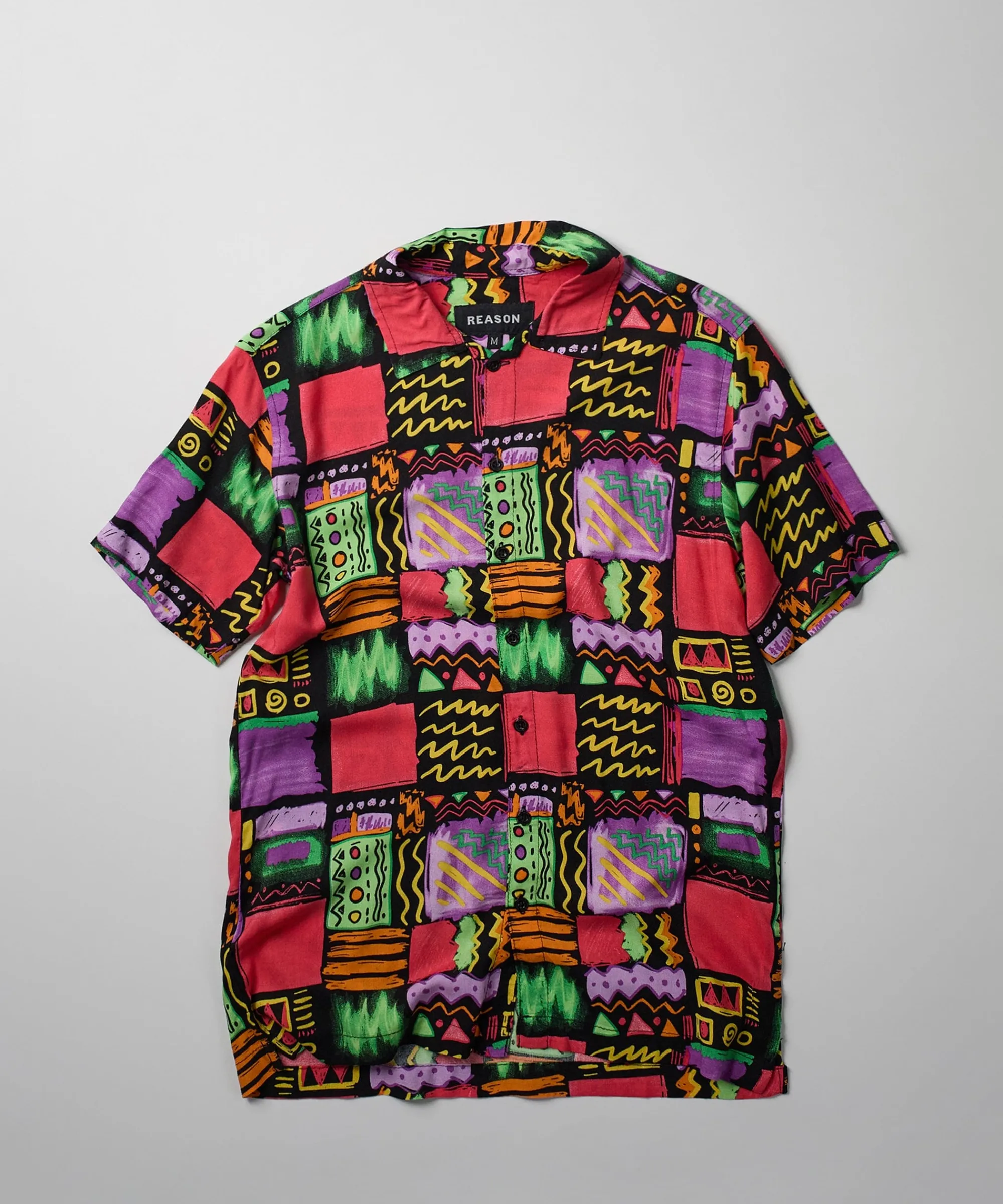 adjust_allover_print_short_sleeve_shirt_0.webp Flash Sale Adjust Allover Print Short Sleeve Shirt Button Downs