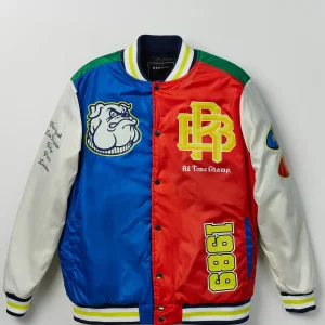 Hot All Time Champ Nylon Bomber Varsity Jacket Varsity Jackets