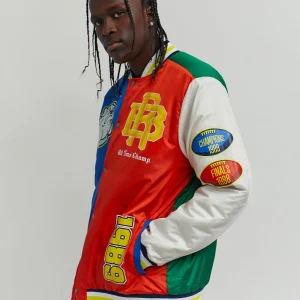 Hot All Time Champ Nylon Bomber Varsity Jacket Varsity Jackets