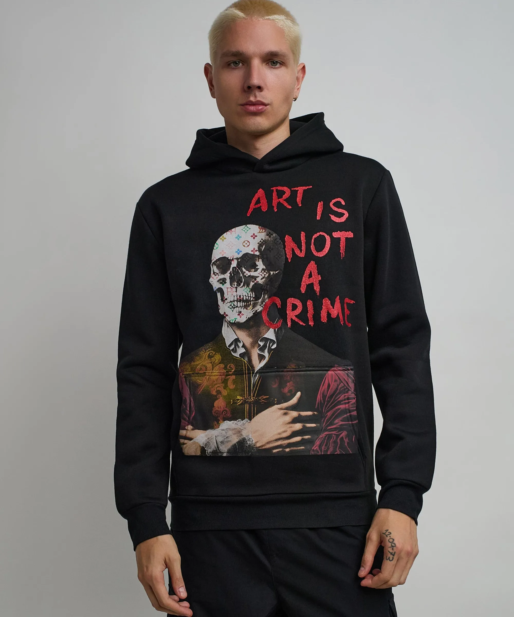 art_is_not_a_crime_graphic_print_hoodie__black_0.webp Best Sale Art Is Not A Crime Graphic Print Hoodie - Black Hoodies | Hoodies