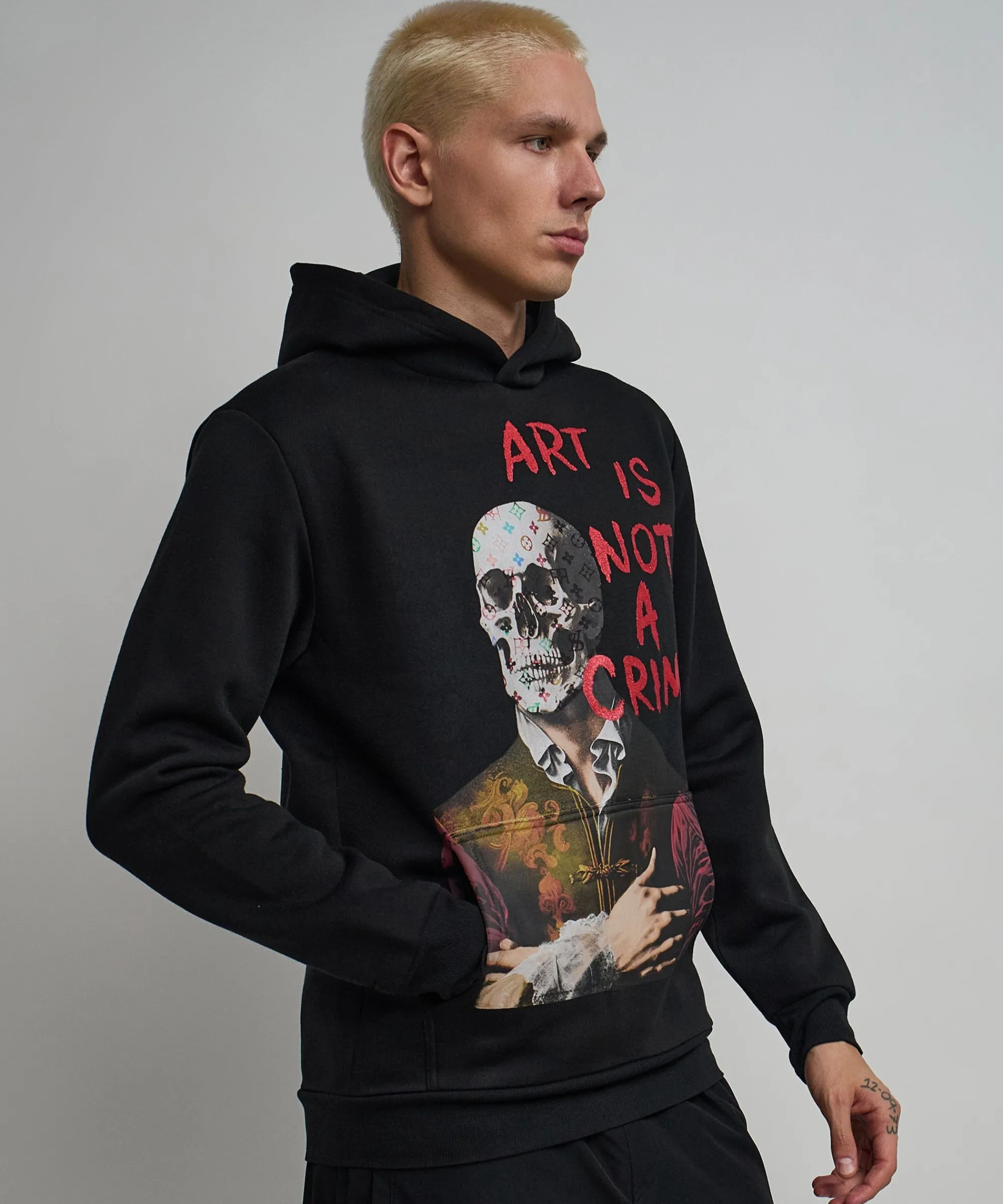 art_is_not_a_crime_graphic_print_hoodie__black_1.webp Best Sale Art Is Not A Crime Graphic Print Hoodie - Black Hoodies | Hoodies