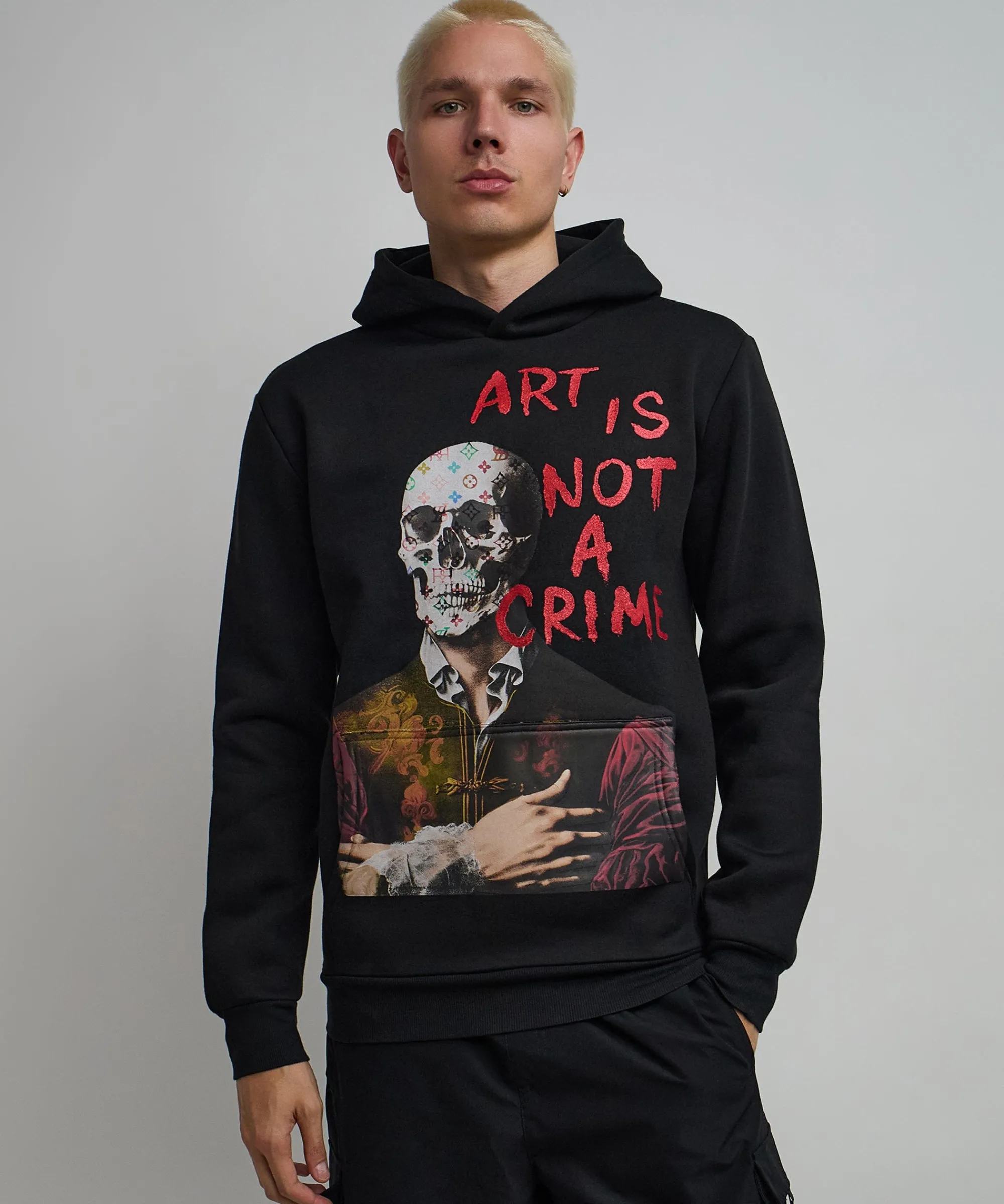 art_is_not_a_crime_graphic_print_hoodie__black_5.webp Best Sale Art Is Not A Crime Graphic Print Hoodie - Black Hoodies | Hoodies