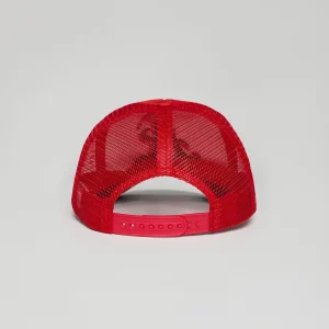 Best Sale Atlanta Embroidery Trucker Hat - Red Hats