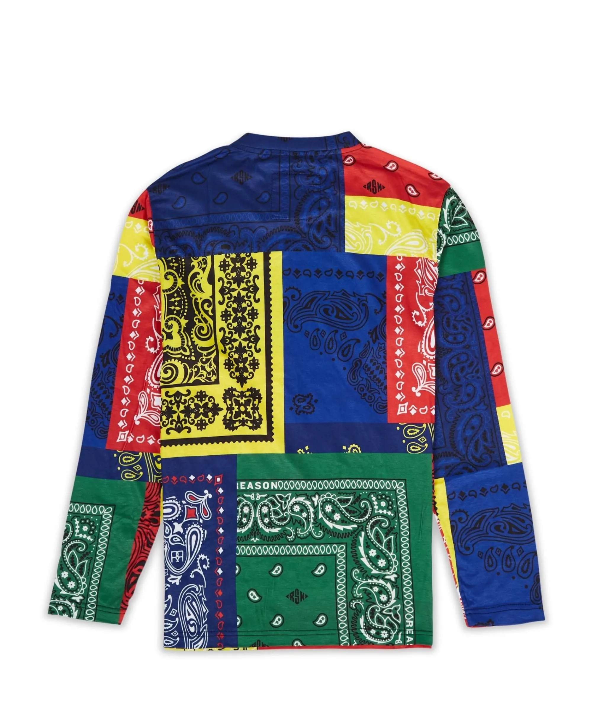 bandana_multi_color_long_sleeve_tee_2.webp Best Bandana Multi Color Long Sleeve Tee Long Sleeve Tees | Graphic Tees