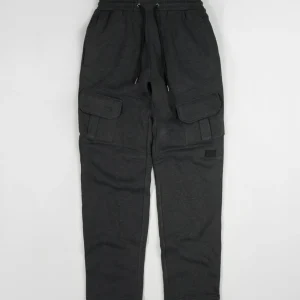 Sale Banks Fleece Cargo Pants - Charcoal Cargo & Utility Pants