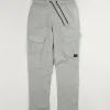 Store Banks Fleece Cargo Pants - Grey Cargo & Utility Pants