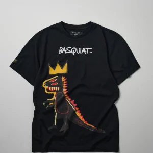 Online Basquiat™ Pez Dino Print Tee - Black Graphic Tees