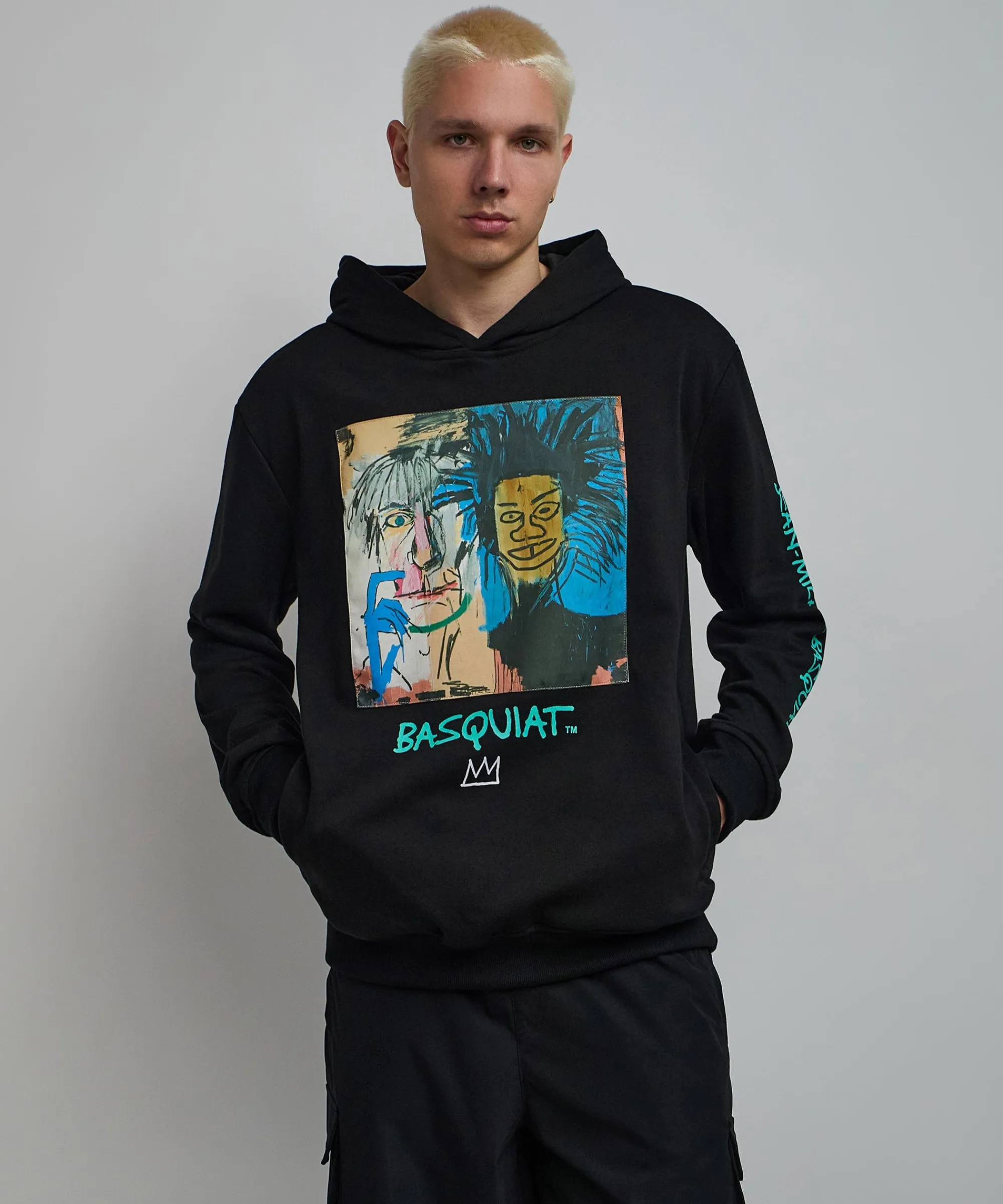 basquiat_world_famous_hoodie__black_0.webp Flash Sale Basquiat™ World Famous Hoodie - Black Hoodies | Hoodies