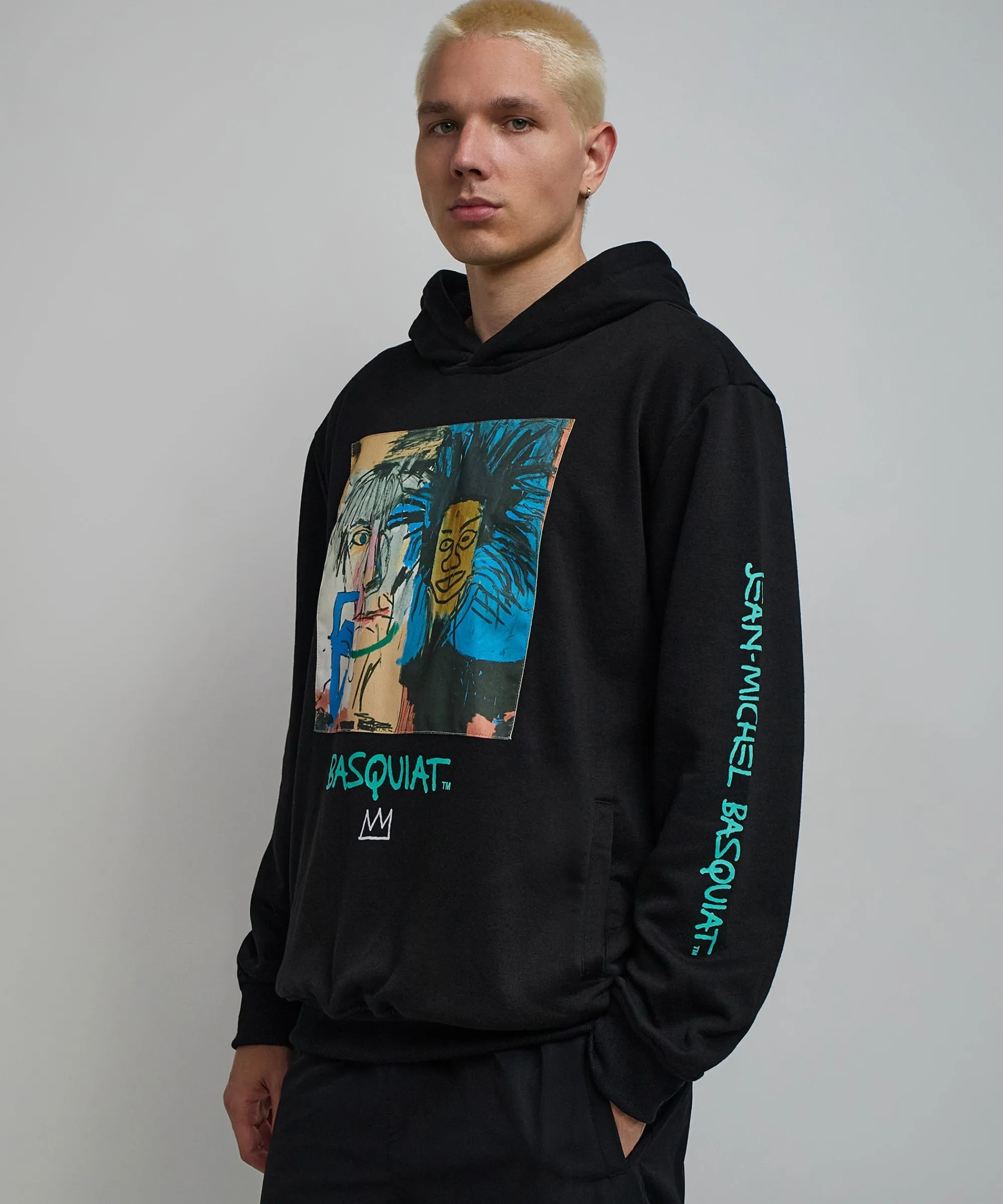 basquiat_world_famous_hoodie__black_1.webp Flash Sale Basquiat™ World Famous Hoodie - Black Hoodies | Hoodies