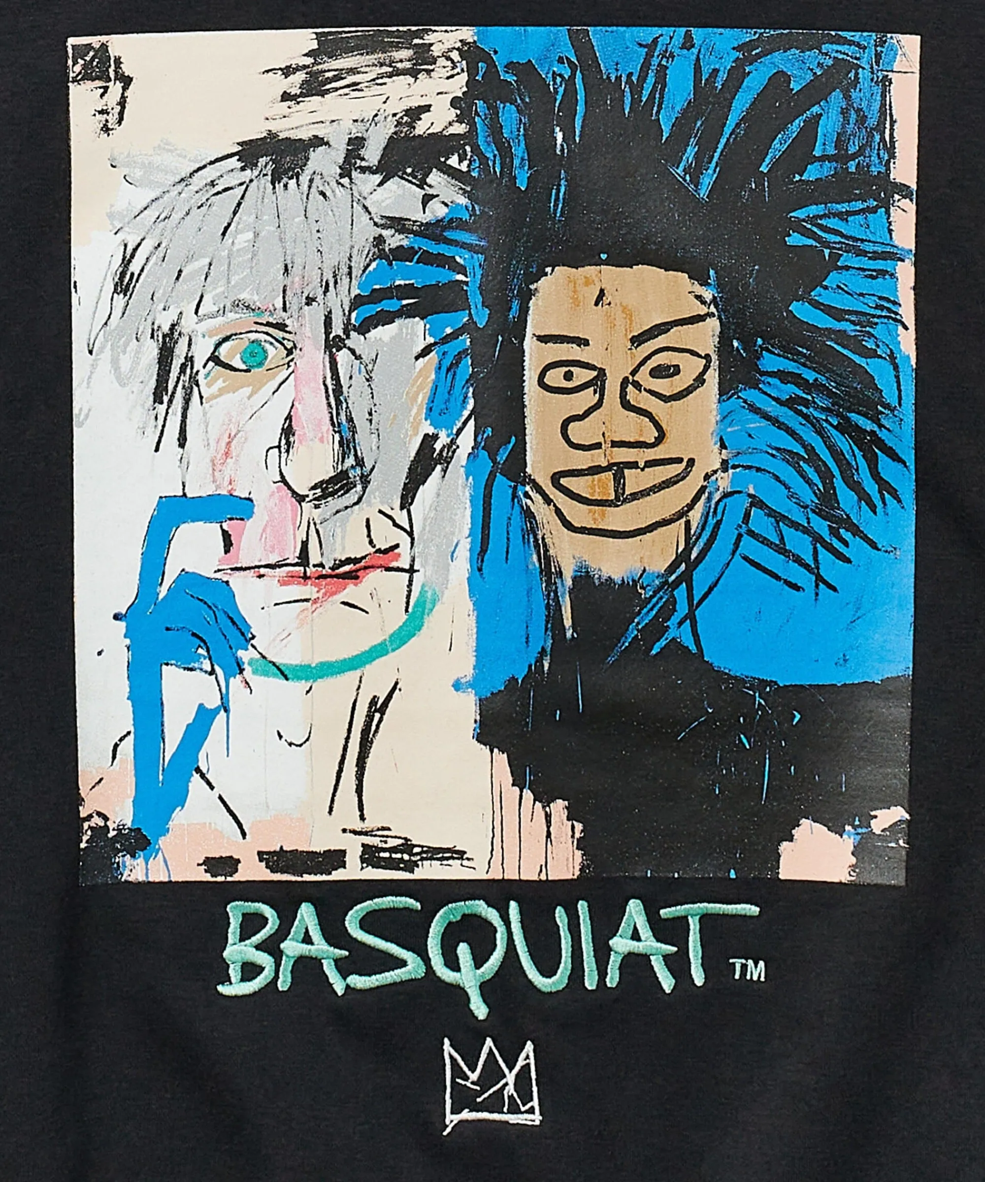 basquiat_world_famous_hoodie__black_6.webp Flash Sale Basquiat™ World Famous Hoodie - Black Hoodies | Hoodies