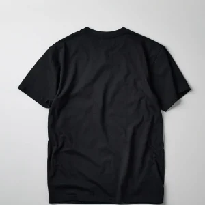 Hot Better Tomorrow Embroidered Short Sleeve Tee - Black Graphic Tees