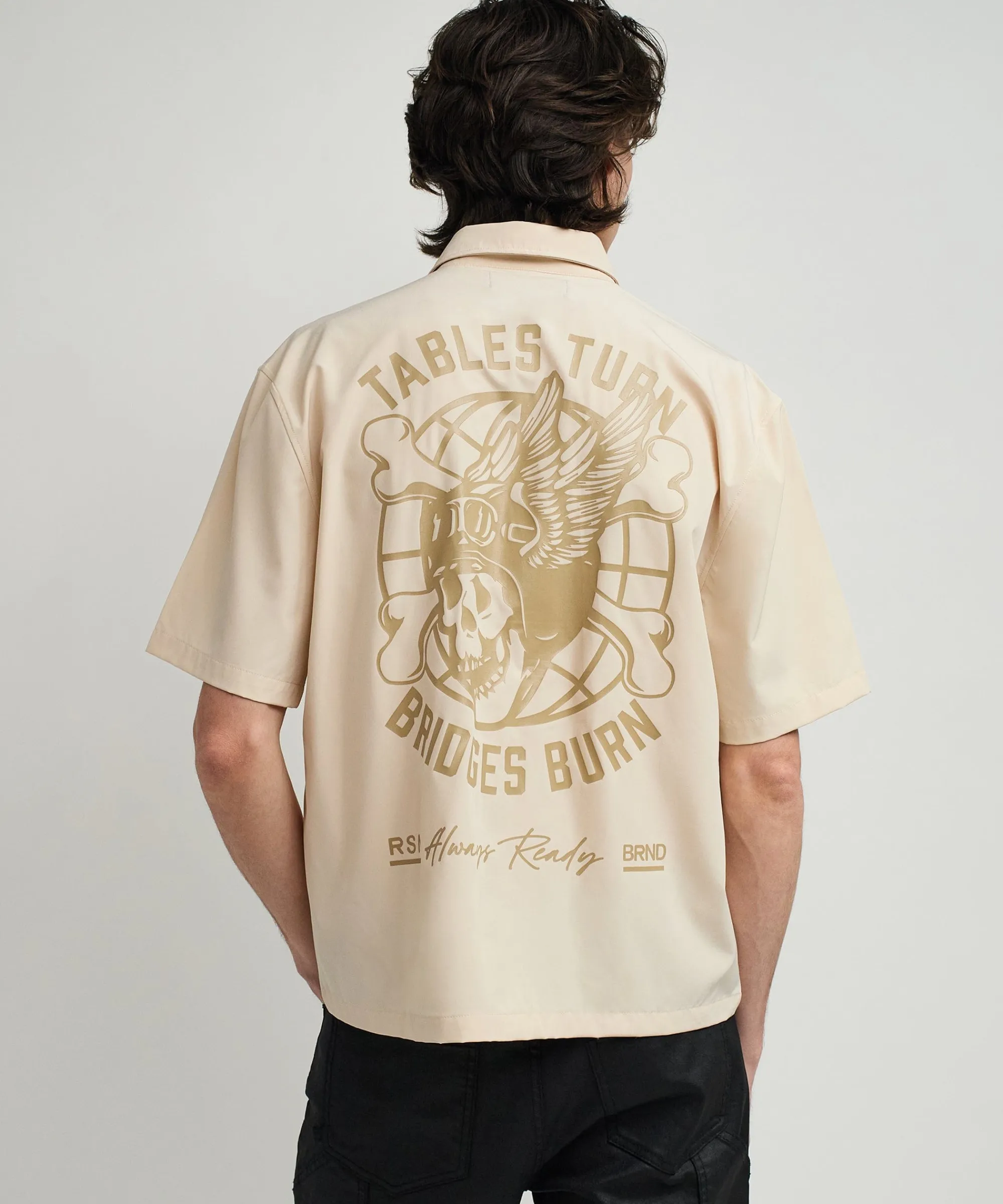 bridges_utility_stretch_tech_cargo_short_sleeve_shirt__cream_1.webp Best Sale Bridges Utility Stretch Tech Cargo Short Sleeve Shirt - Cream Button Downs