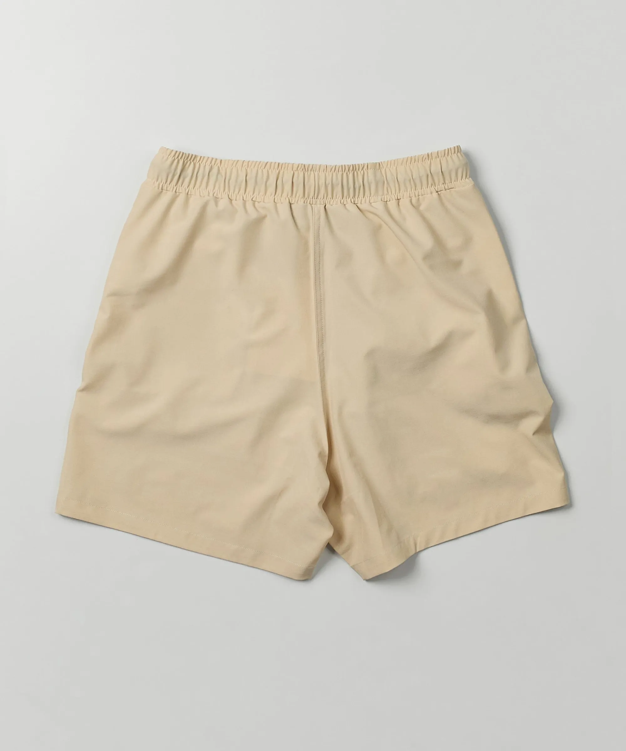bridges_utility_stretch_tech_nylon_cargo_shorts__cream_6.webp Sale Bridges Utility Stretch Tech Nylon Cargo Shorts - Cream Shop All Bottoms | Shorts