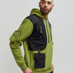 Hot Brigade Fleece Hoodie - Olive Green Hoodies | Hoodies