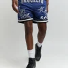 Fashion Brooklyn Mesh Shorts - Navy Shop All Bottoms | Shorts
