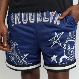 Fashion Brooklyn Mesh Shorts - Navy Shop All Bottoms | Shorts