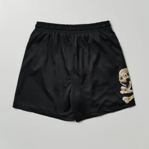 Clearance Burn Mesh Shorts - Black Shop All Bottoms | Shorts