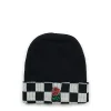 New Checkerboard Beanie - Black Hats | Beanies