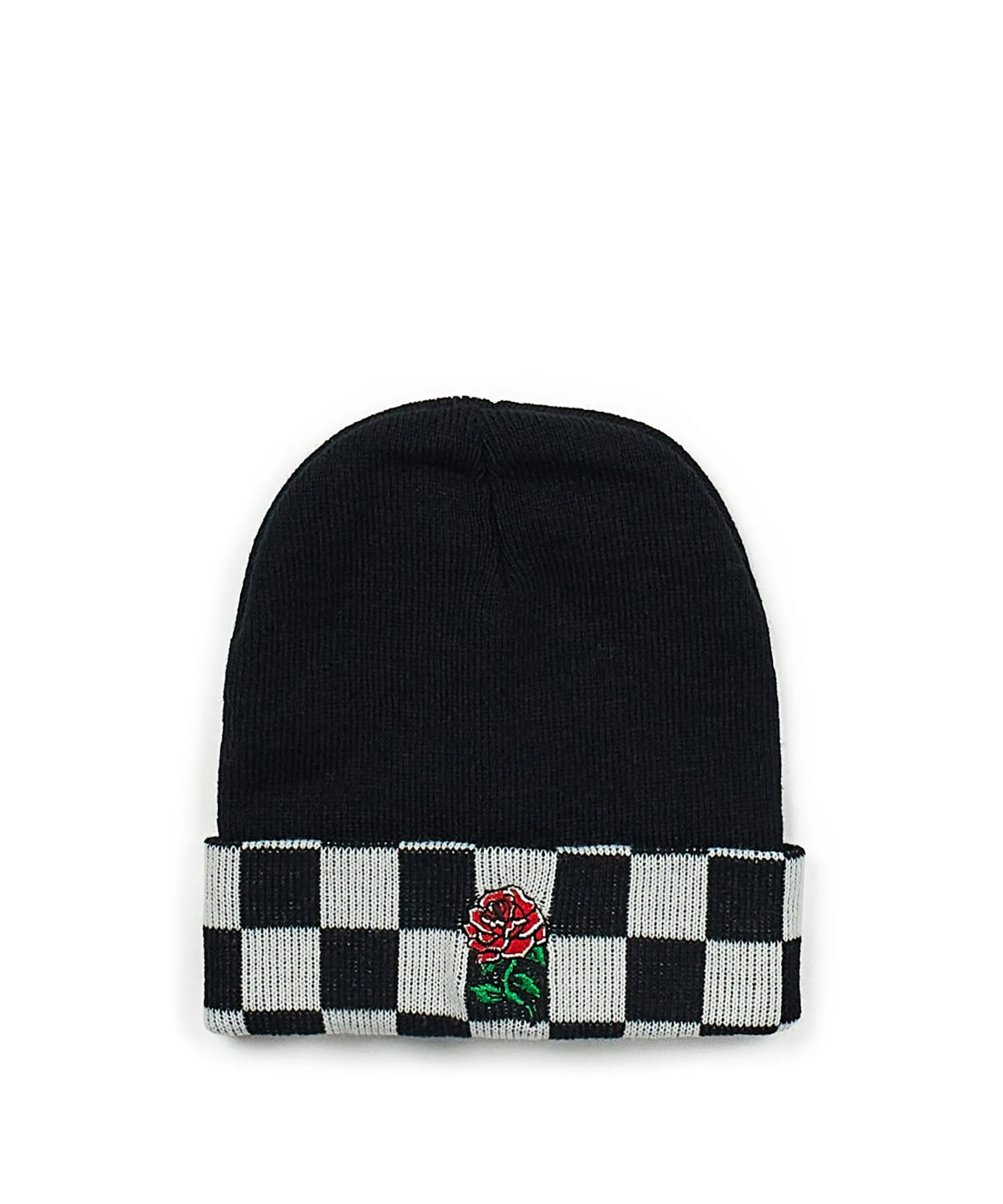 checkerboard_beanie__black_0.webp New Checkerboard Beanie - Black Hats | Beanies