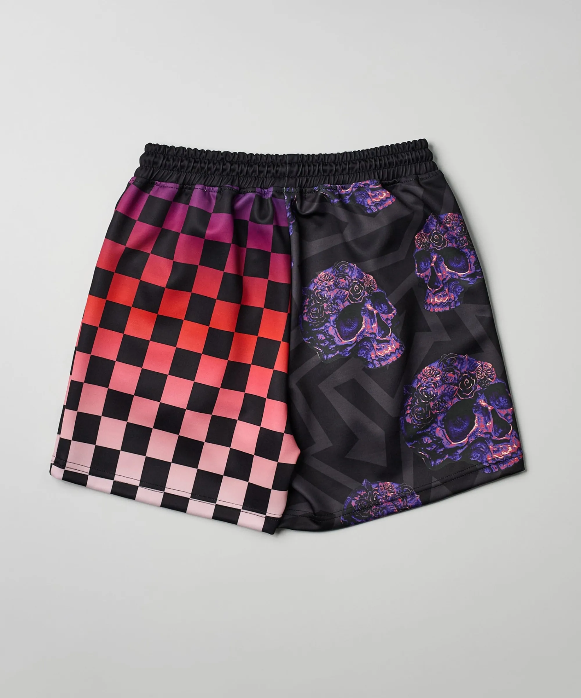checkers_and_skulls_split_shorts_2.webp Store Checkers And Skulls Split Shorts Shop All Bottoms | Shorts