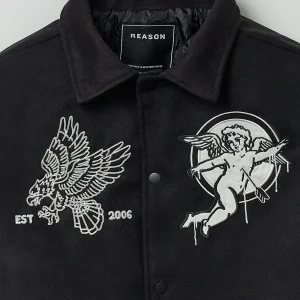Best Cherub Varsity Jacket - Black Varsity Jackets