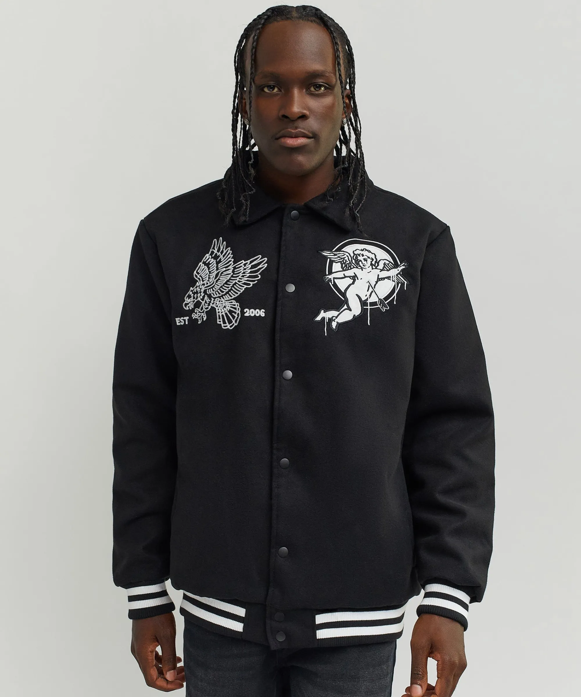 cherub_varsity_jacket__black_4.webp Best Cherub Varsity Jacket - Black Varsity Jackets