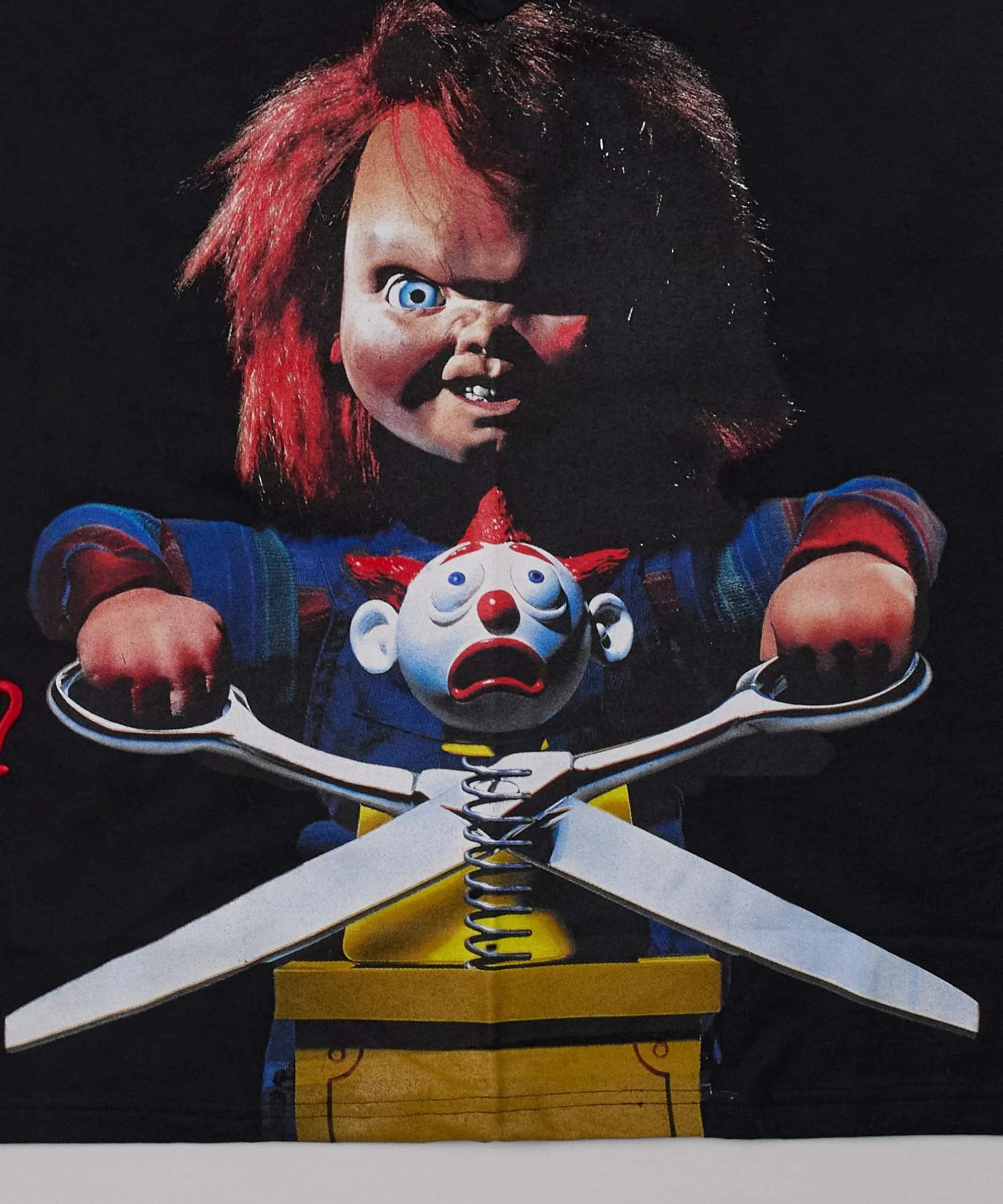 chucky_short_sleeve_tee__black_2.webp Outlet Chucky Short Sleeve Tee - Black Graphic Tees