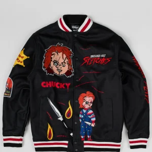 New Chucky Wool Varsity Jacket - Black Varsity Jackets