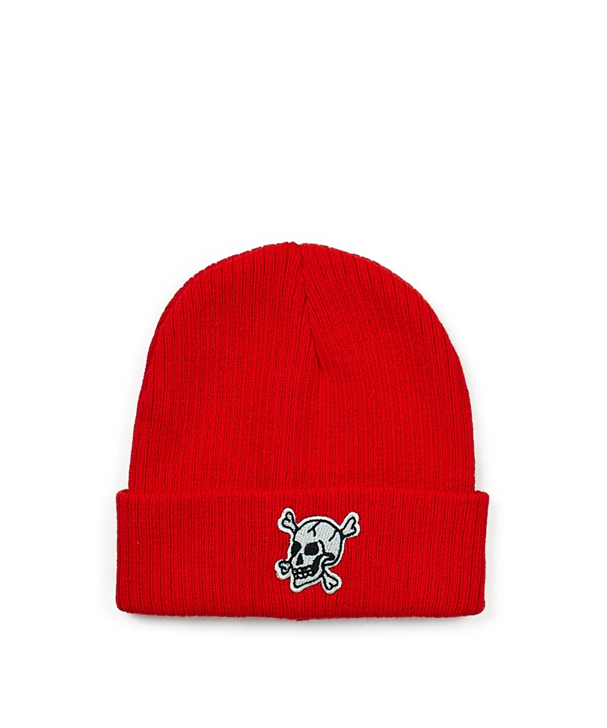 crossbones_beanie__red_0.webp Store Crossbones Beanie - Red Hats | Beanies