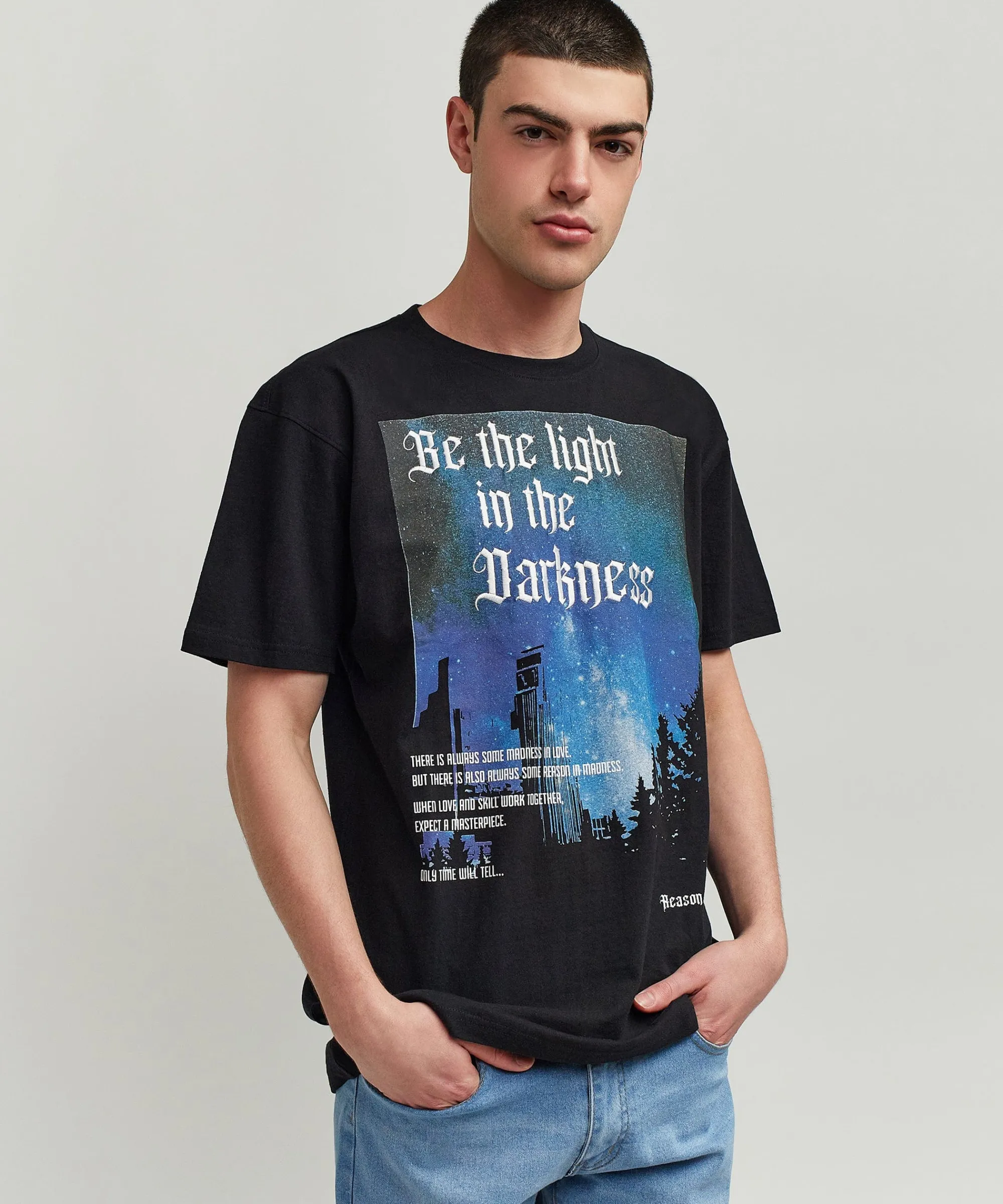 darkness_short_sleeve_graphic_print_tee__black_5.webp New Darkness Short Sleeve Graphic Print Tee - Black Graphic Tees