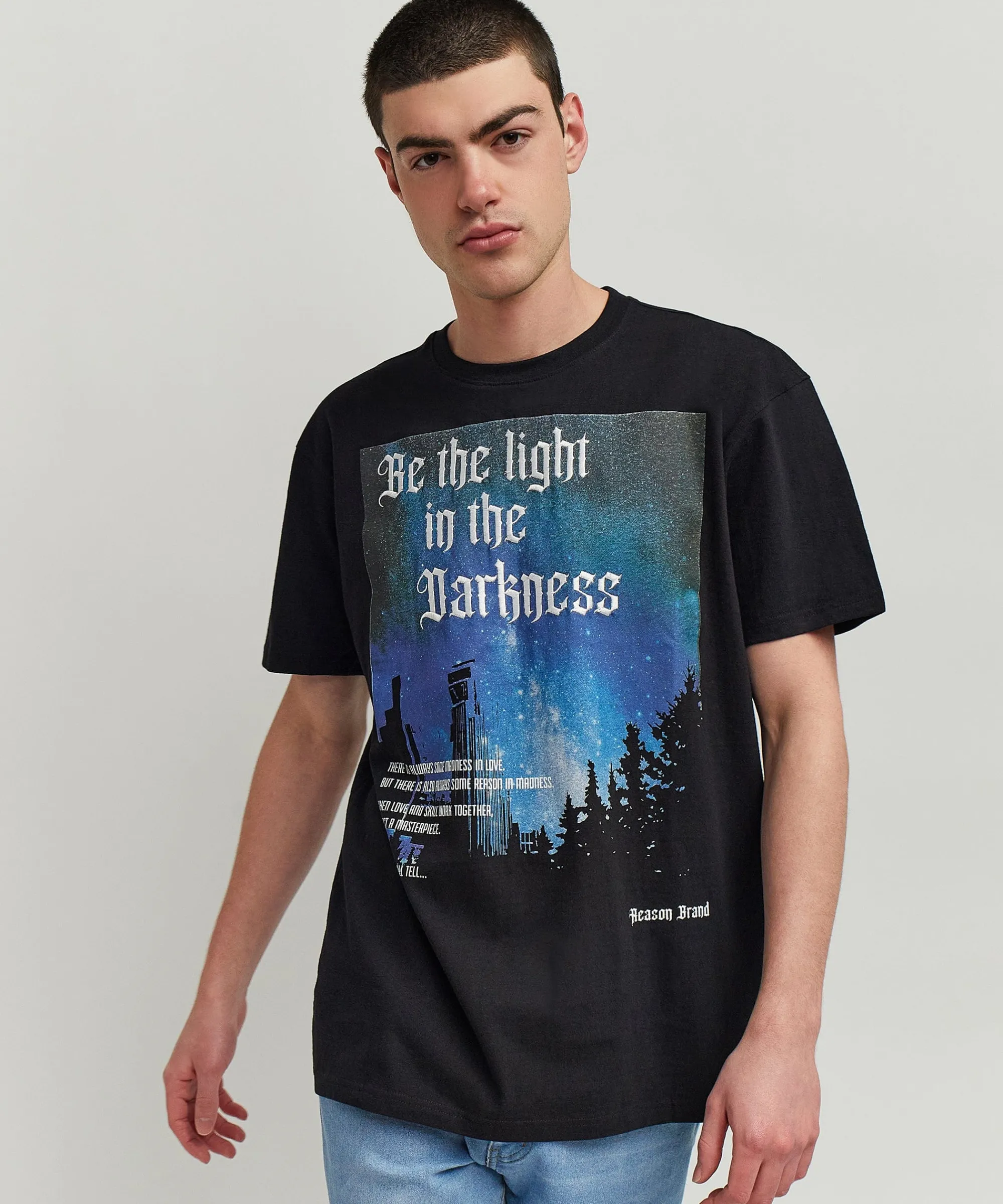 darkness_short_sleeve_graphic_print_tee__black_6.webp New Darkness Short Sleeve Graphic Print Tee - Black Graphic Tees