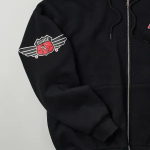 New Dodge Demon Full Zip Back Print Hoodie - Black Hoodies | Hoodies