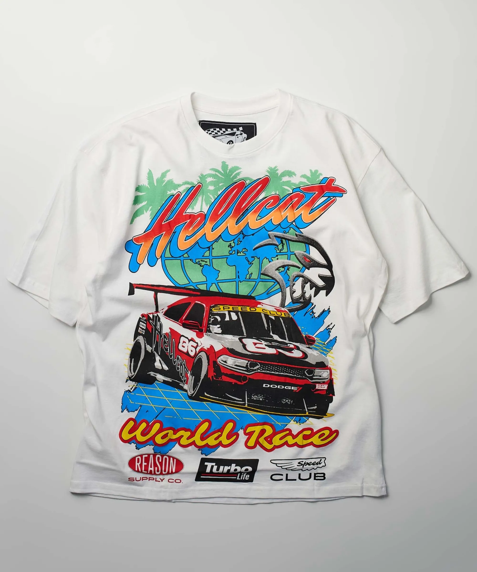 dodge_hellcat_racing_box_short_sleeve_tee__white_0.webp Flash Sale Dodge Hellcat Racing Box Short Sleeve Tee - White Graphic Tees