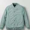 Outlet Elevate Corduroy Jacket - Aqua Bomber Jackets