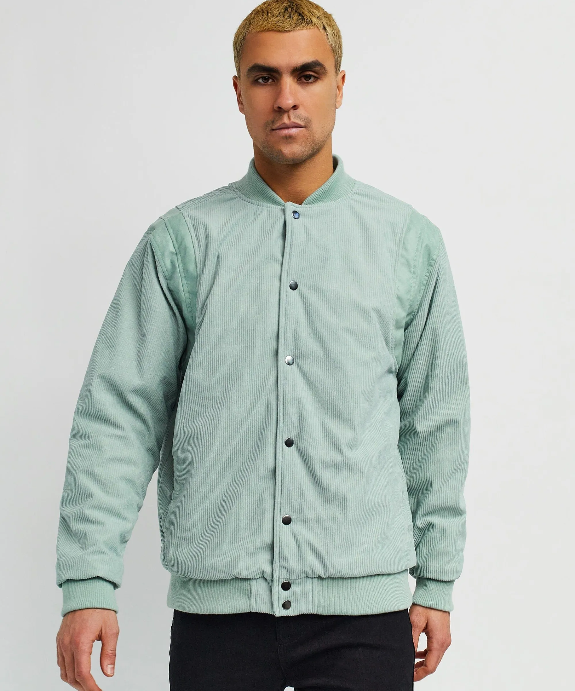 elevate_corduroy_jacket__aqua_2.webp Outlet Elevate Corduroy Jacket - Aqua Bomber Jackets