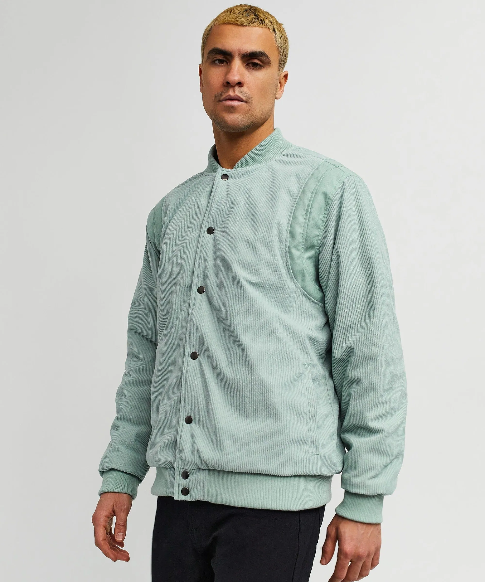 elevate_corduroy_jacket__aqua_5.webp Outlet Elevate Corduroy Jacket - Aqua Bomber Jackets