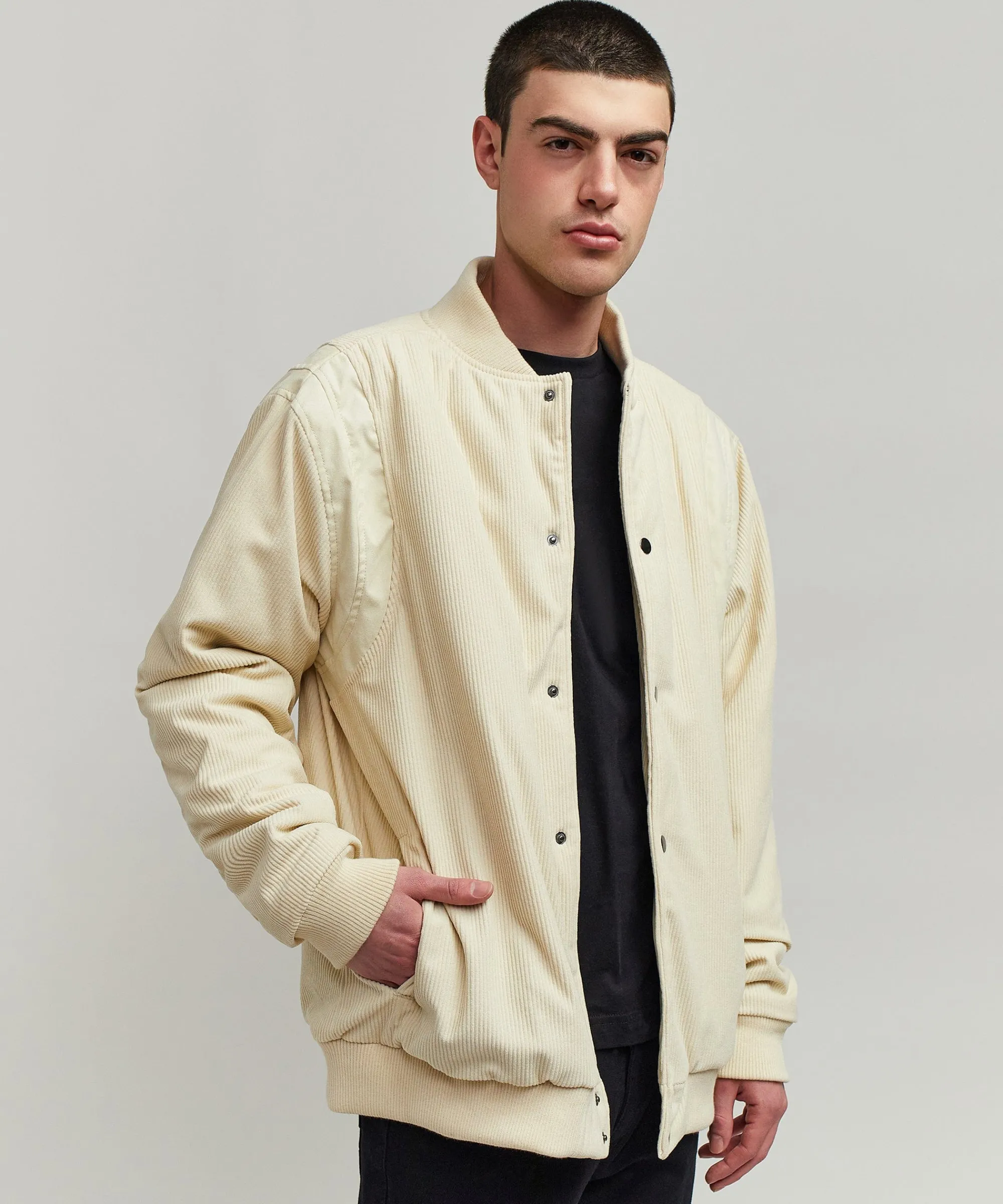 elevate_corduroy_jacket__tan_0.webp Cheap Elevate Corduroy Jacket - Tan Bomber Jackets