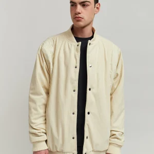 Cheap Elevate Corduroy Jacket - Tan Bomber Jackets