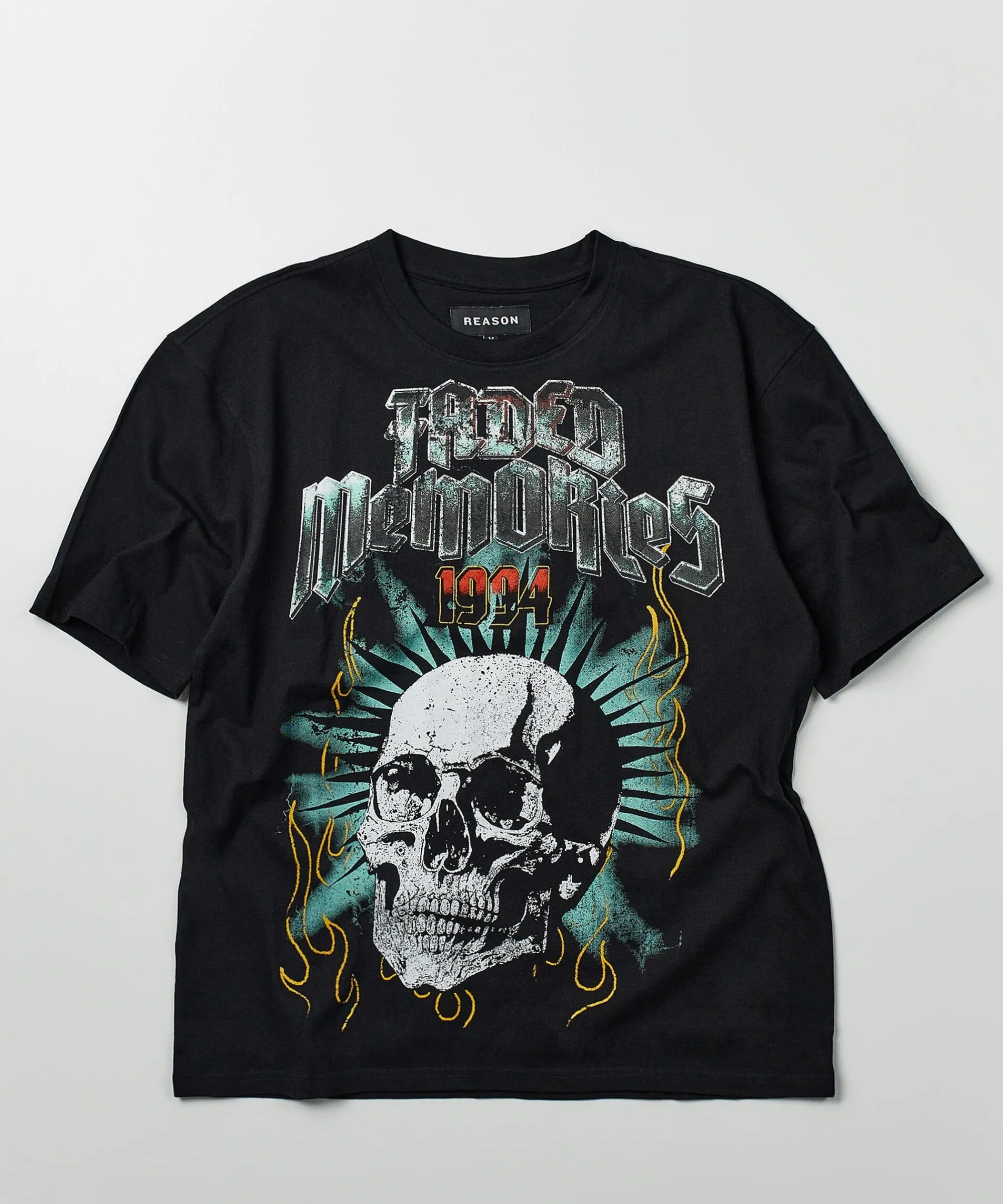 faded_memories_tour_oversized_short_sleeve_tee__black_0.webp Cheap Faded Memories Tour Oversized Short Sleeve Tee - Black Oversized Tees | Graphic Tees