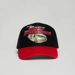 Hot Fast & Furious Print Trucker Hat Hats