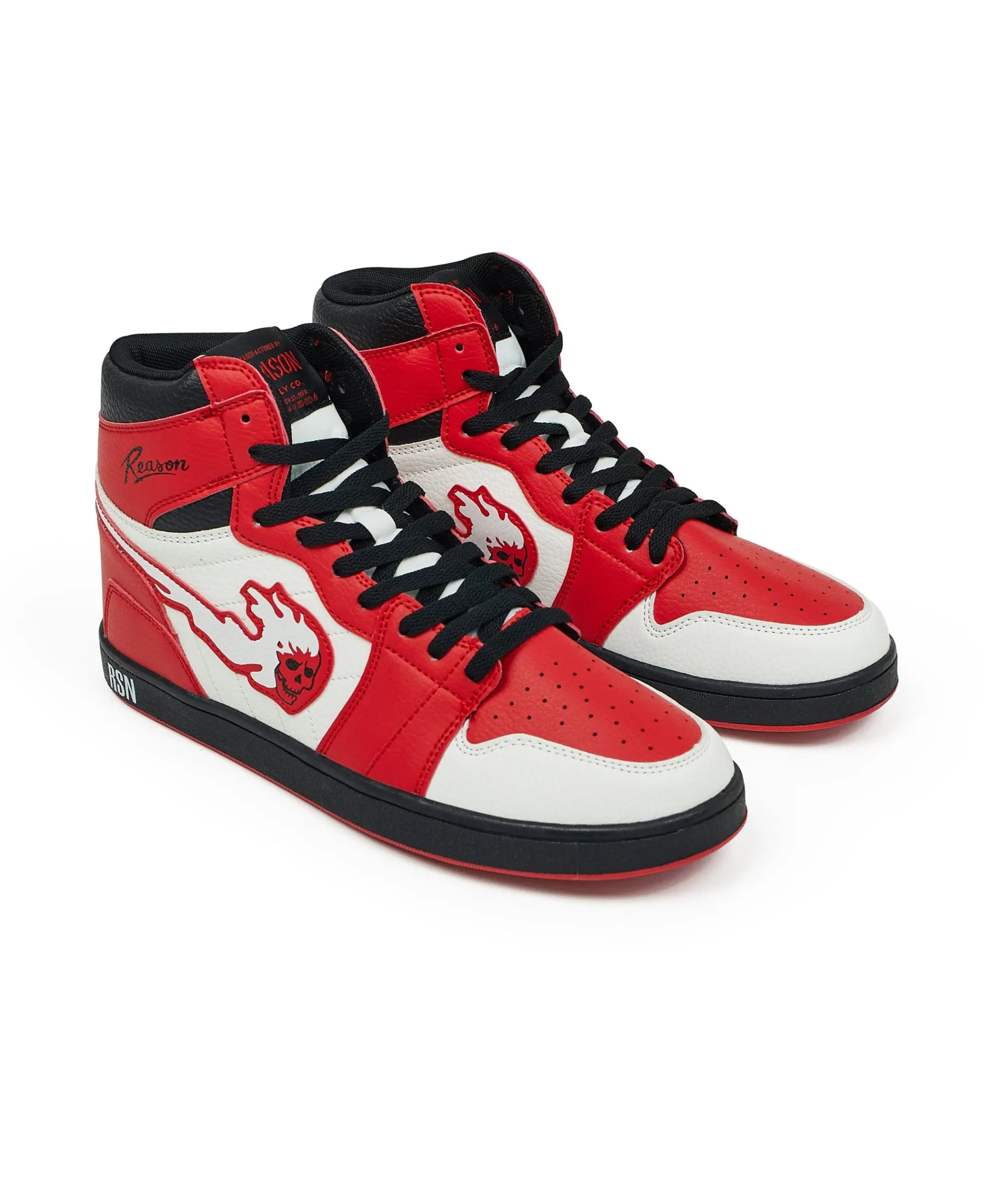 flaming_skull_sneakers__red_0.webp Cheap Flaming Skull Sneakers - Red Sneakers