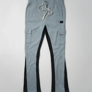 Sale Flare Fleece Sweatpants - Grey Sweatpants