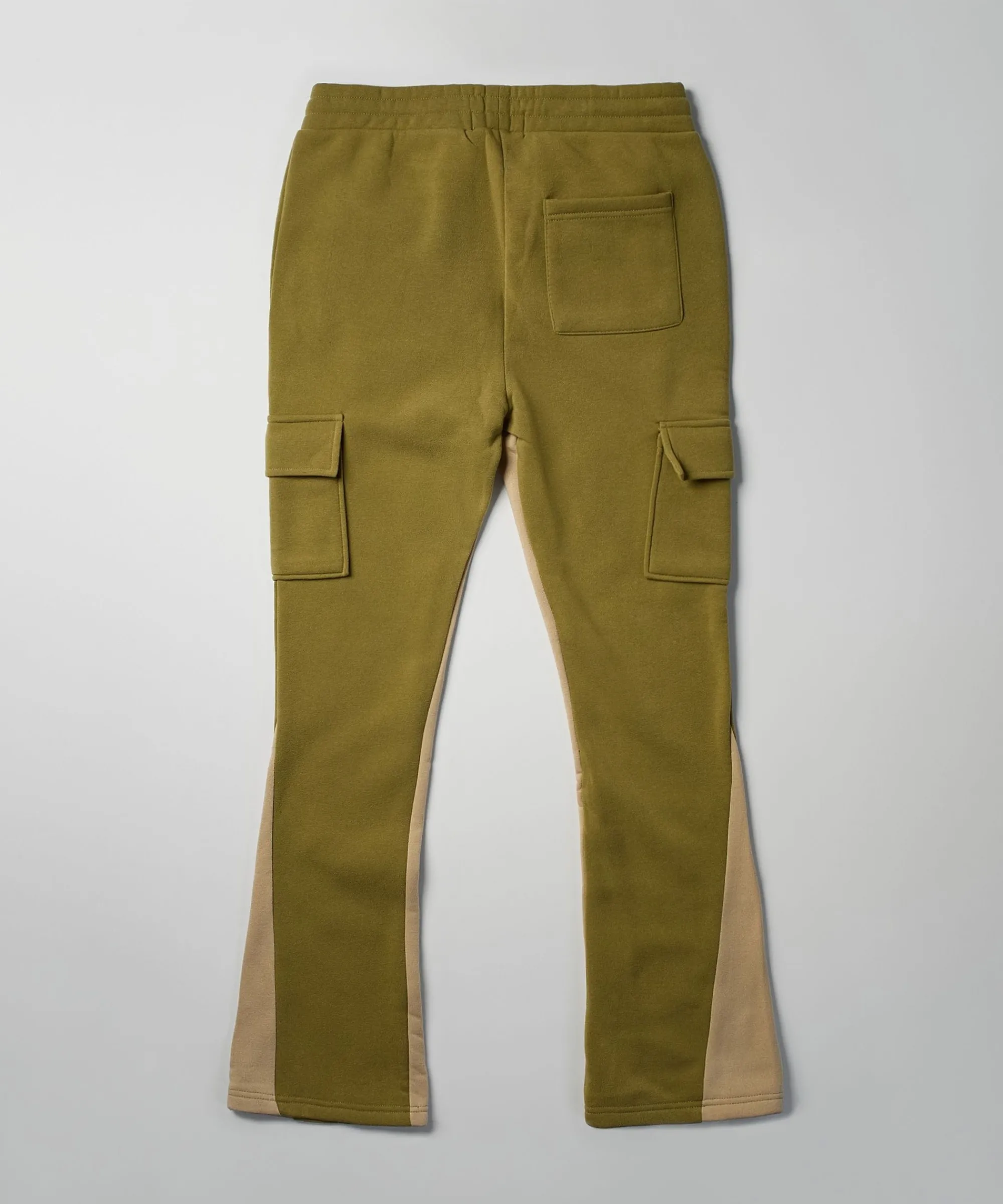 flare_fleece_sweatpants__olive_green_1.webp Shop Flare Fleece Sweatpants - Olive Green Sweatpants
