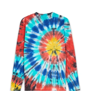 Online Freedom Tie Dye Long Sleeve Logo Tee Long Sleeve Tees | Graphic Tees