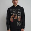 Fashion Grateful Roses Hoodie - Black Hoodies | Hoodies