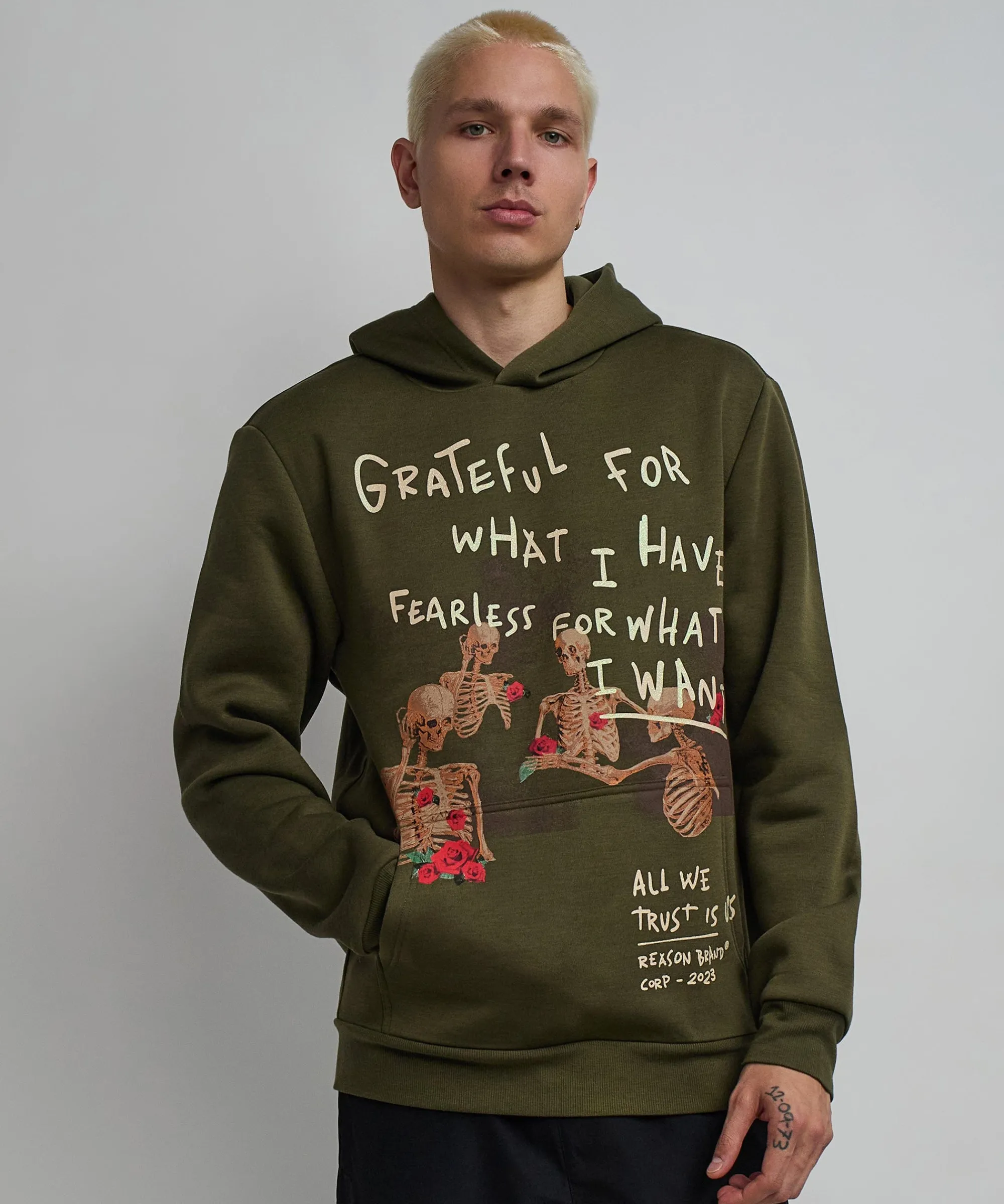 grateful_roses_hoodie__olive_green_0.webp Best Grateful Roses Hoodie - Olive Green Hoodies | Hoodies